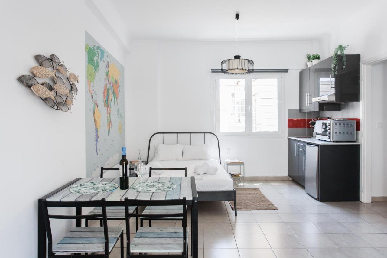 Aegean Style, City Center Studio Next To Acropolis Athen Exterior foto